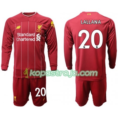 Billiga Fotbollströjor Liverpool Lallana 20 Barn Hemma tröja 2019/20 Långärmad